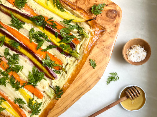 Minted Carrot Crostata