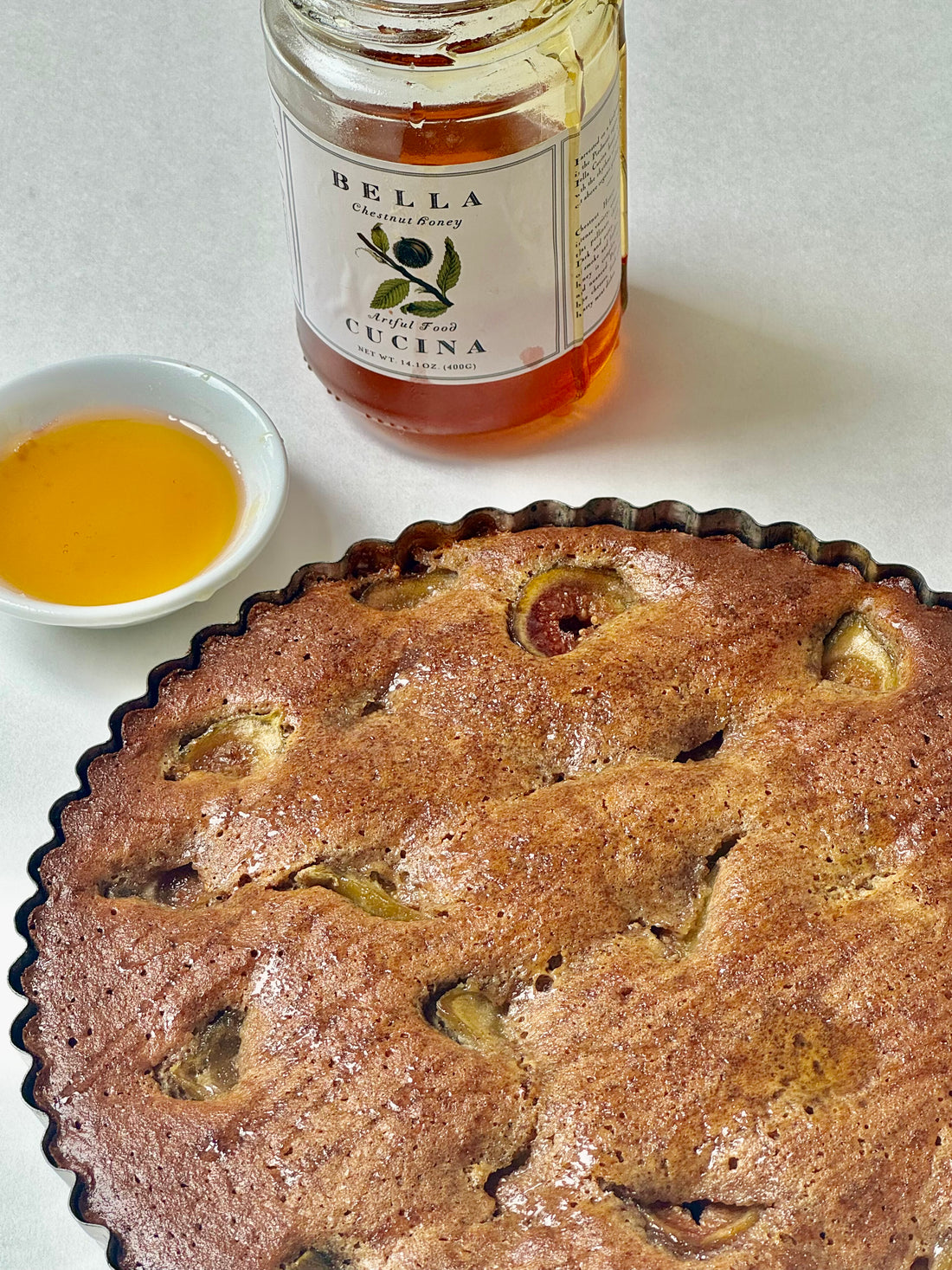 Honeyed Fig & Almond Crostata