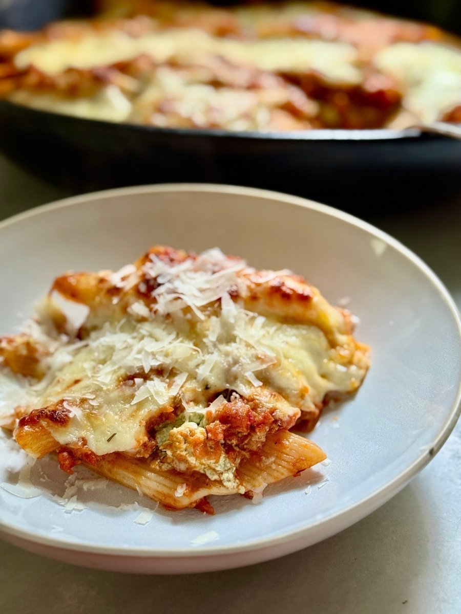 Baked Penonni Pasta Arrabbiata - Bella Cucina