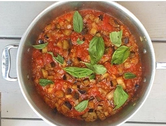 Eggplant Caponata Pasta Sauce - Bella Cucina