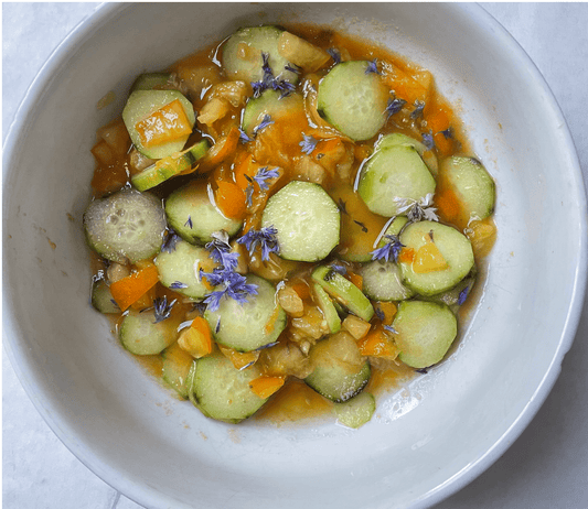 Golden Tomato Gazpacho - Bella Cucina