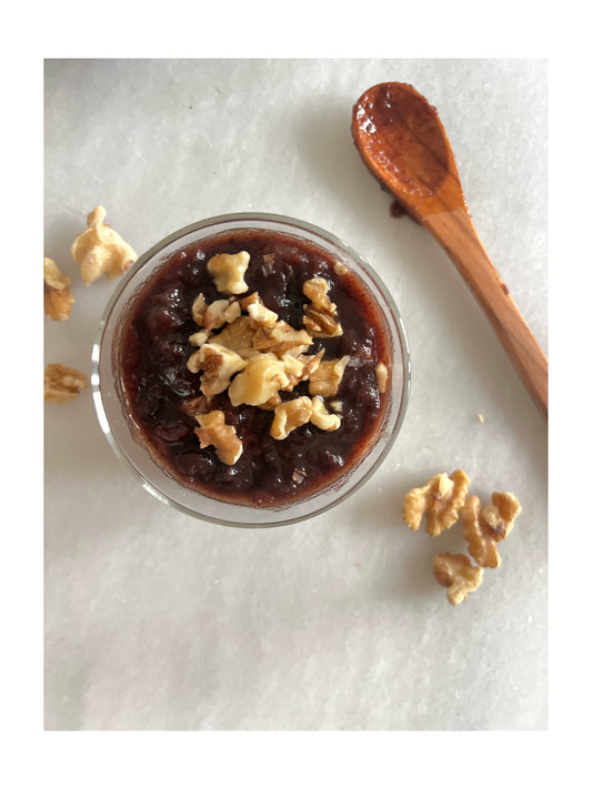 Overnight Oats with Chia & Cranberry - Bella Cucina