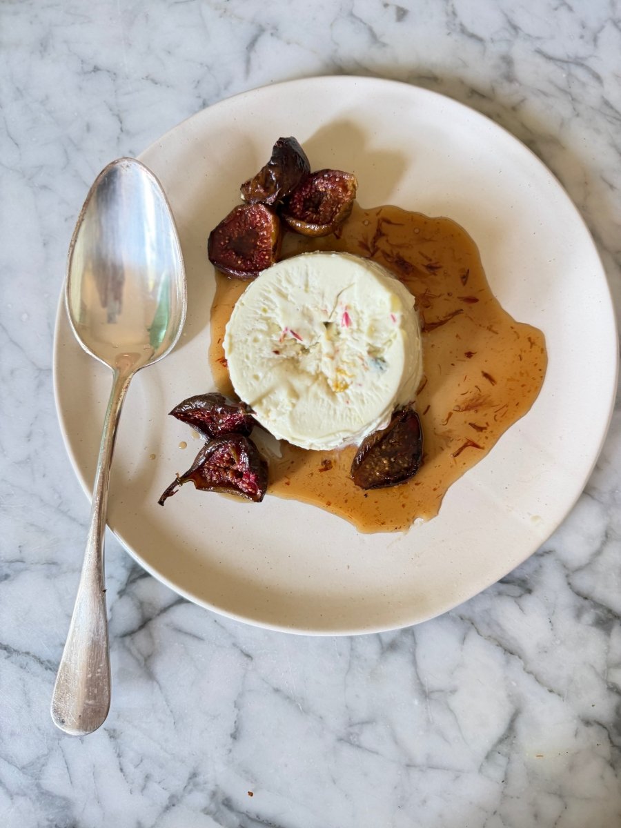 Roasted Fig Buttermilk Panna Cotta - Bella Cucina