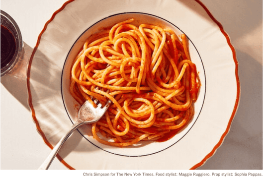 Spicy Puttanesca with Shrimp - Bella Cucina