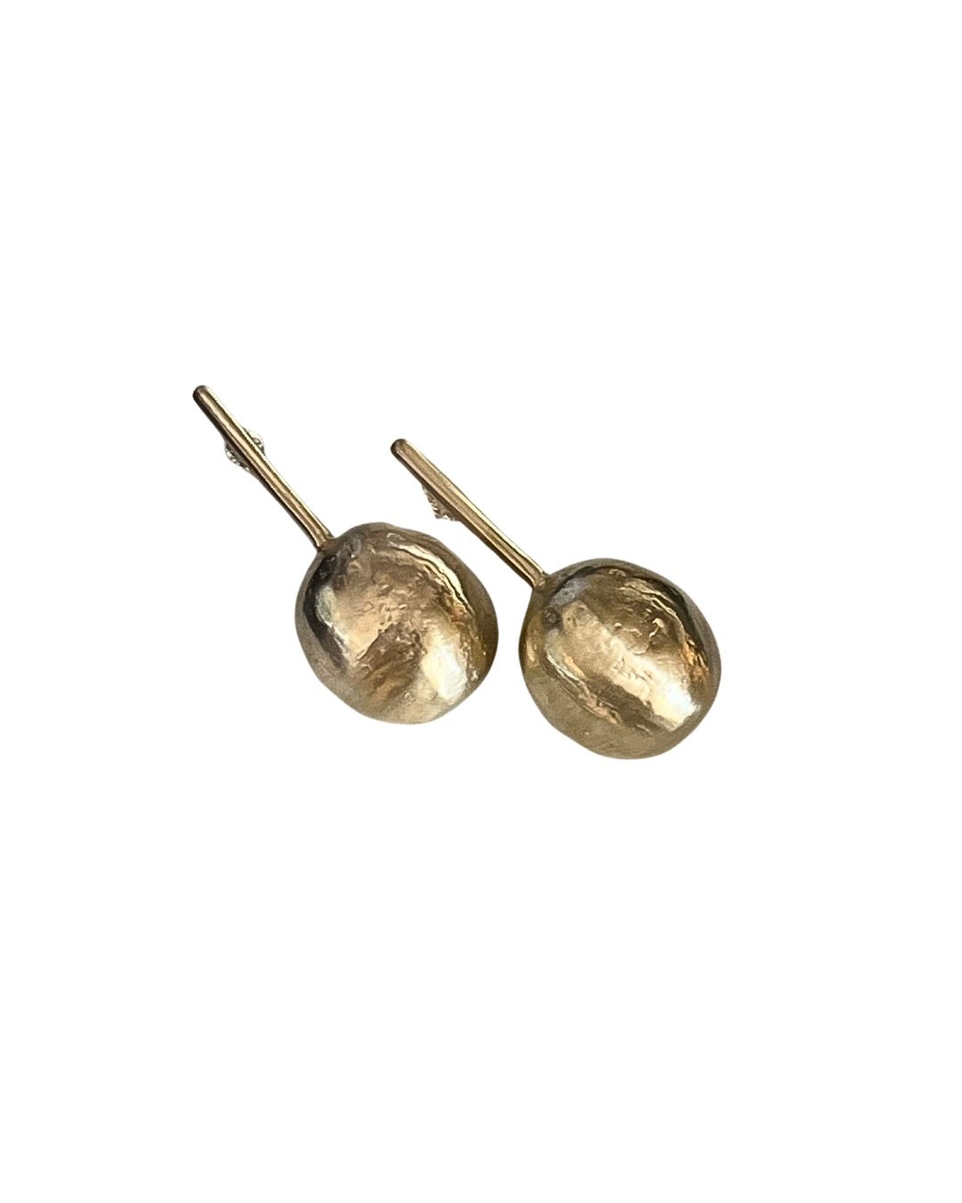 Brass Drop Earrings