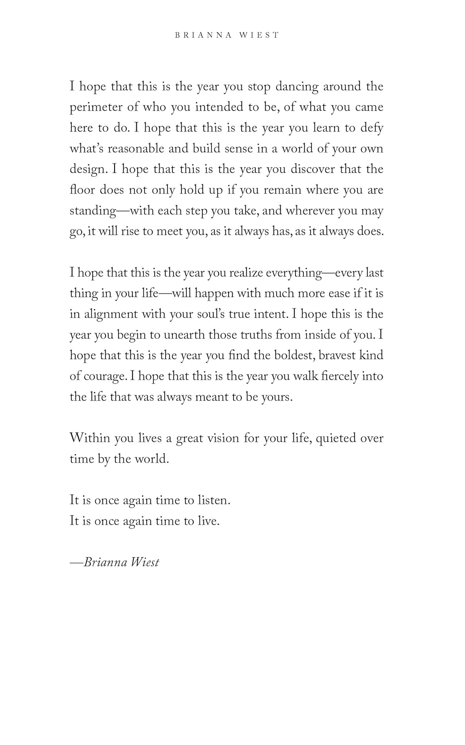 The Pivot Year by Brianna Wiest - Softcover