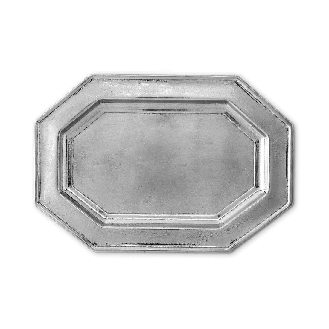 Match Pewter Octagonal Tray