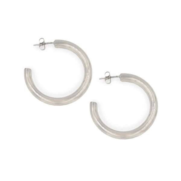 Sterling Silver Hoop Earrings