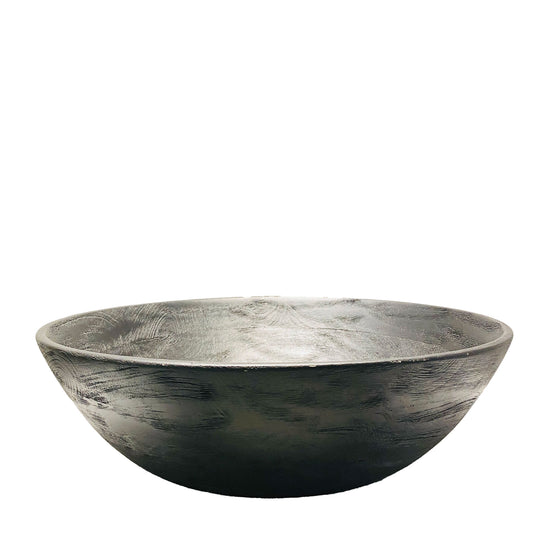 Extra large Black Mango Wood Salad/Pasta Bowl