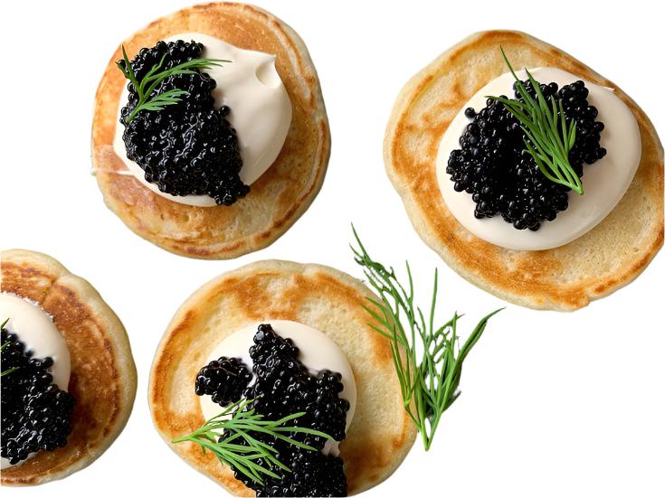 Calvisius Italian Caviar & Blini