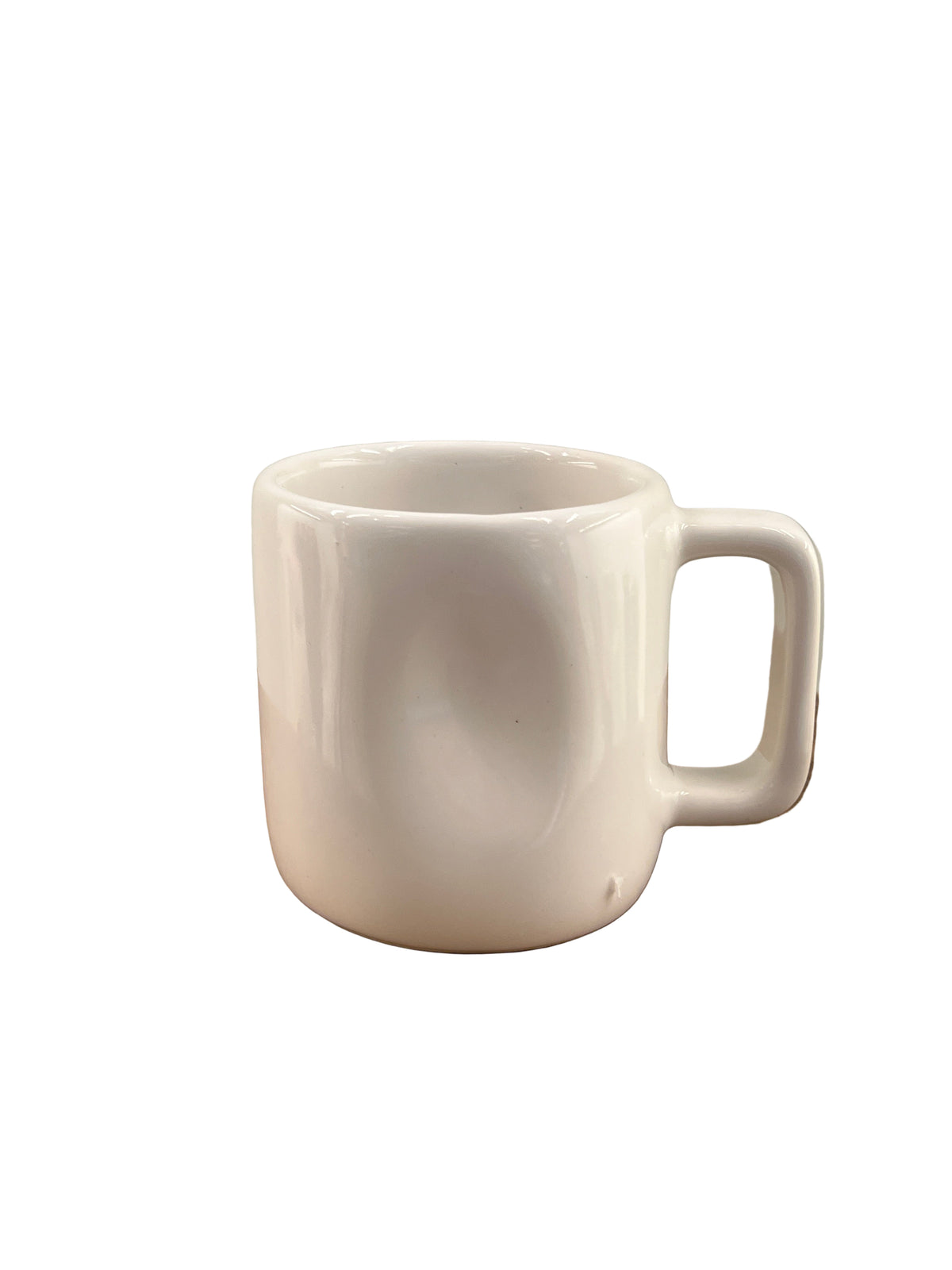 Alex Marshall white ceramic coffee mug at Bella Cucina in Atlanta