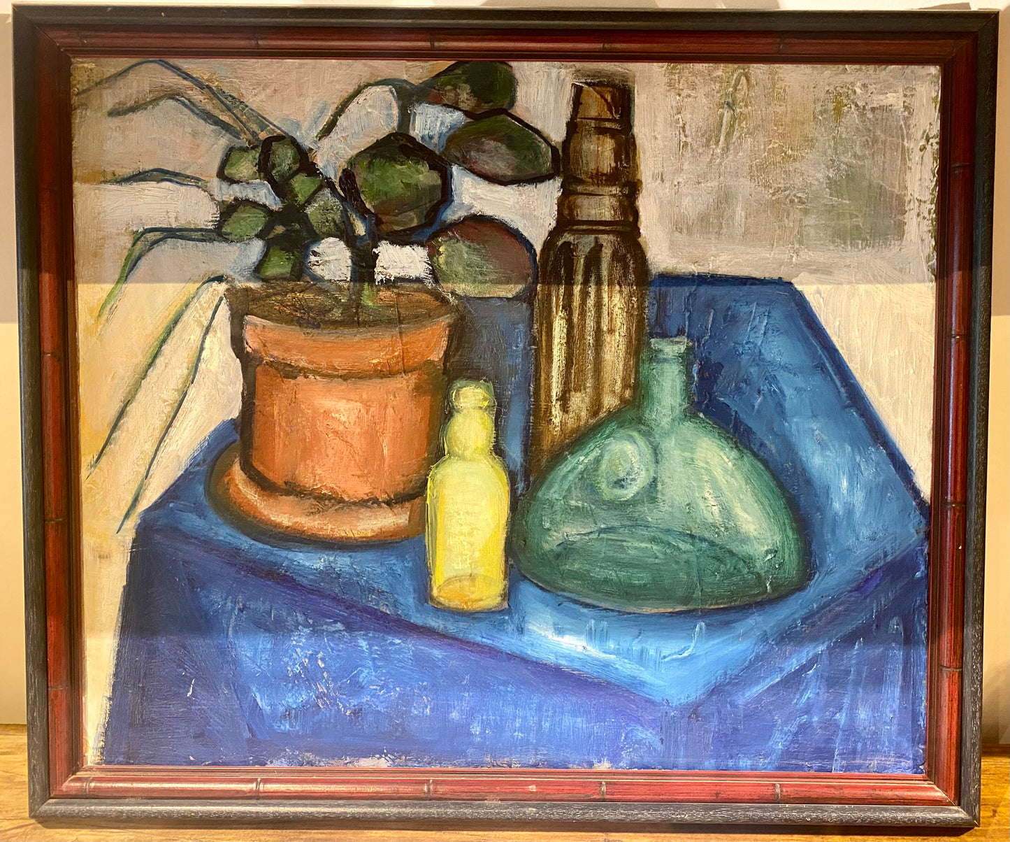 Vintage Still Life Framed Art | Tableau Azul