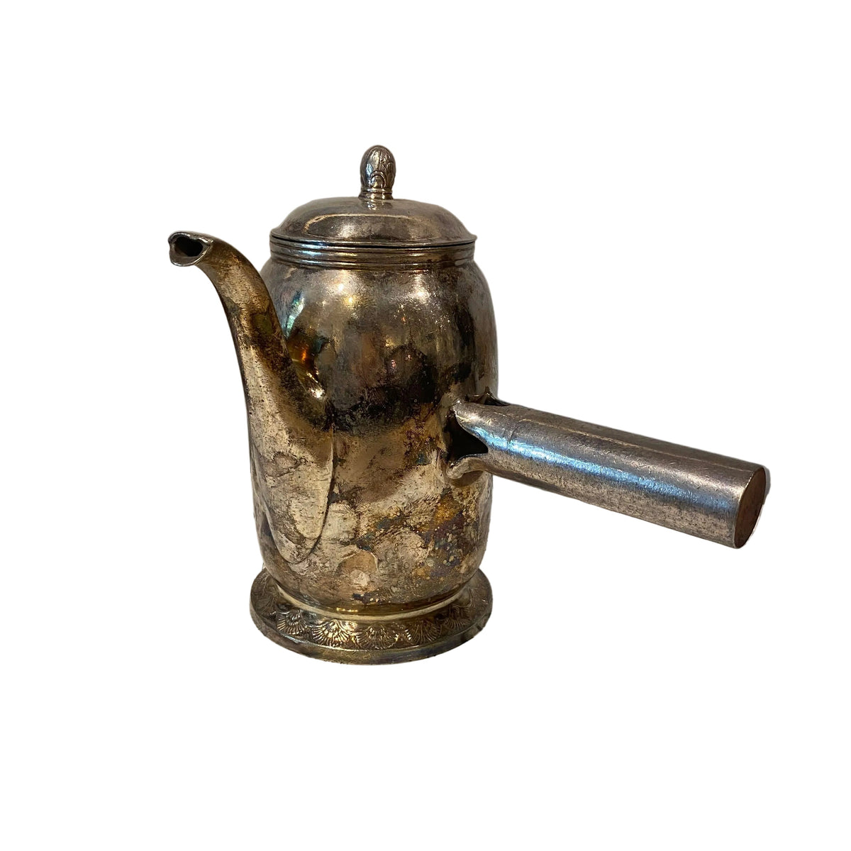 Vintage Silver Hot Chocolate Pot