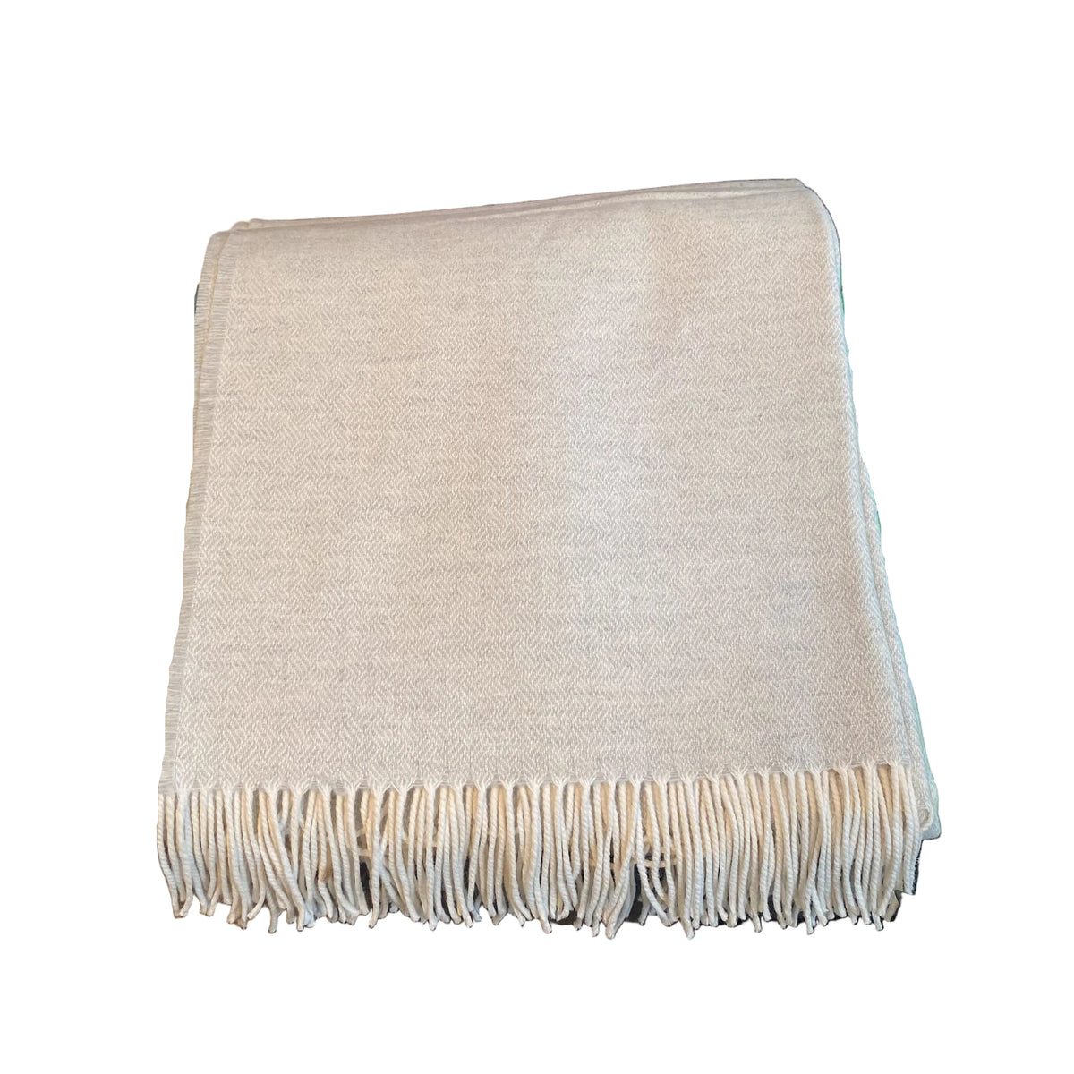 Textiles: Woolen Throw Blanket
