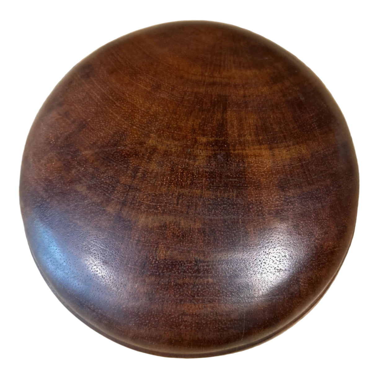 Antiques & Found Objects: Vintage Maple Bowl with Lid
