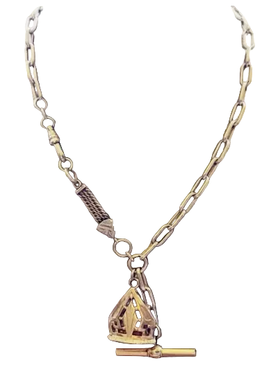 Jewelry | Vintage 15 1/2" Gold Filled Necklace with wax seal fob 