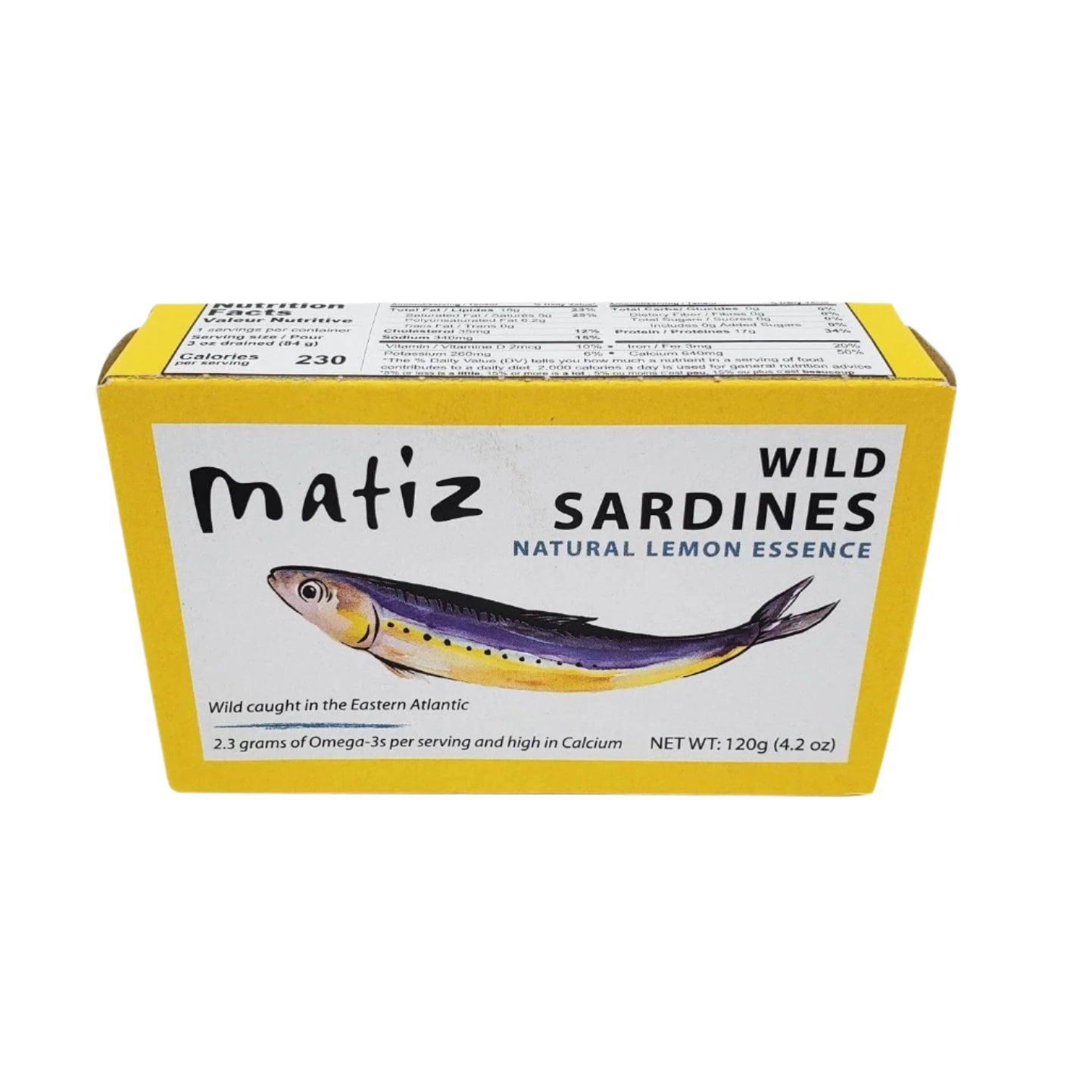 MATIZ Sardines with Lemon