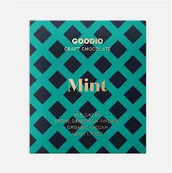 Goodio mint chocolate bar at Bella Cucina in Atlanta