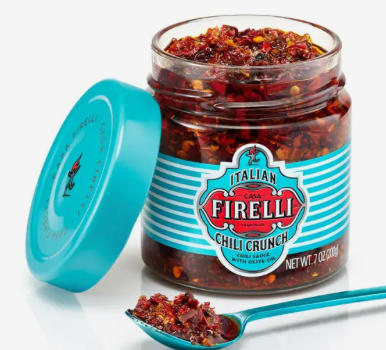 Firelli Calabrian Chili Crunch Condiment