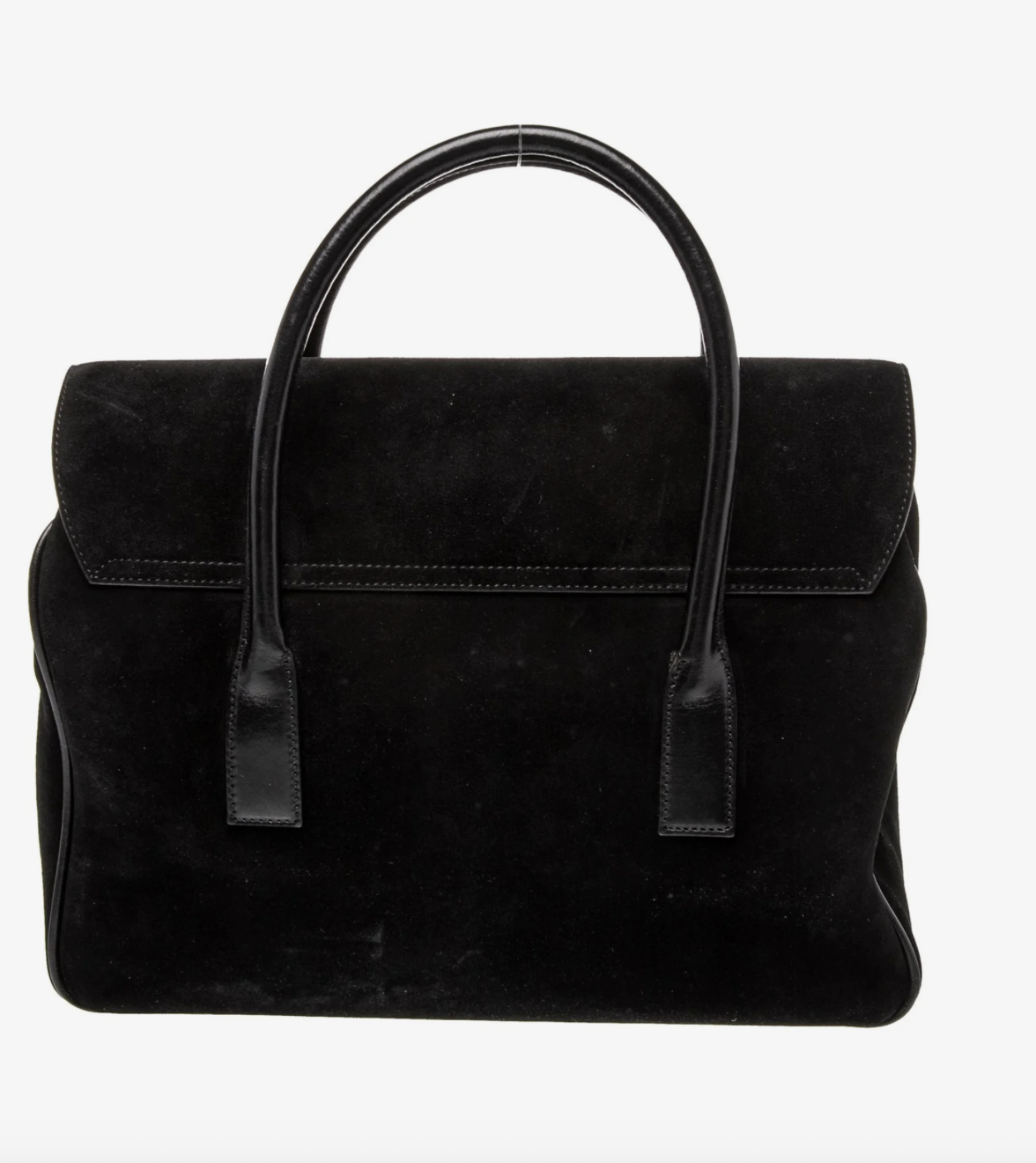 Clothing | Vintage Gucci Nero Black Suede Leather Bag