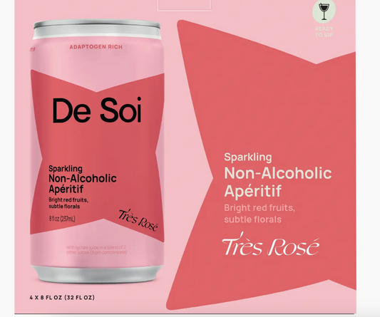 De Soi N/A Drinks : Aperol Spritz /  /Purple Lune / Tre Rose - Case pack of 4 |