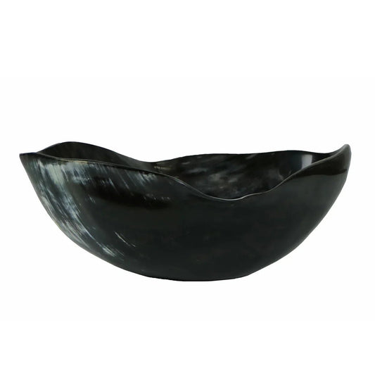Accessories: Large Wavy Horn Bowl - 10" by Bella Cucina – bowl