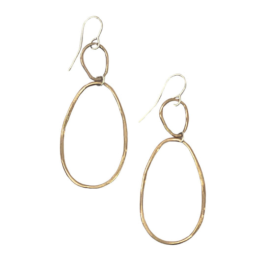 Anna Sheffield Gold Figure 8 Earrings by Bella Cucina – Earrings