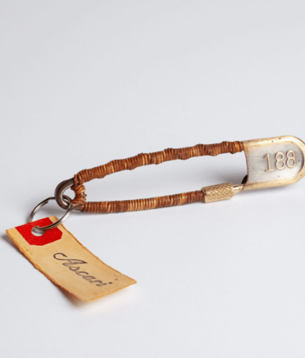 Antiques & Found Objects: Ascari Collection Vintage Key Chain Pin by Bella Cucina – Jewelry: Key Chain Pin