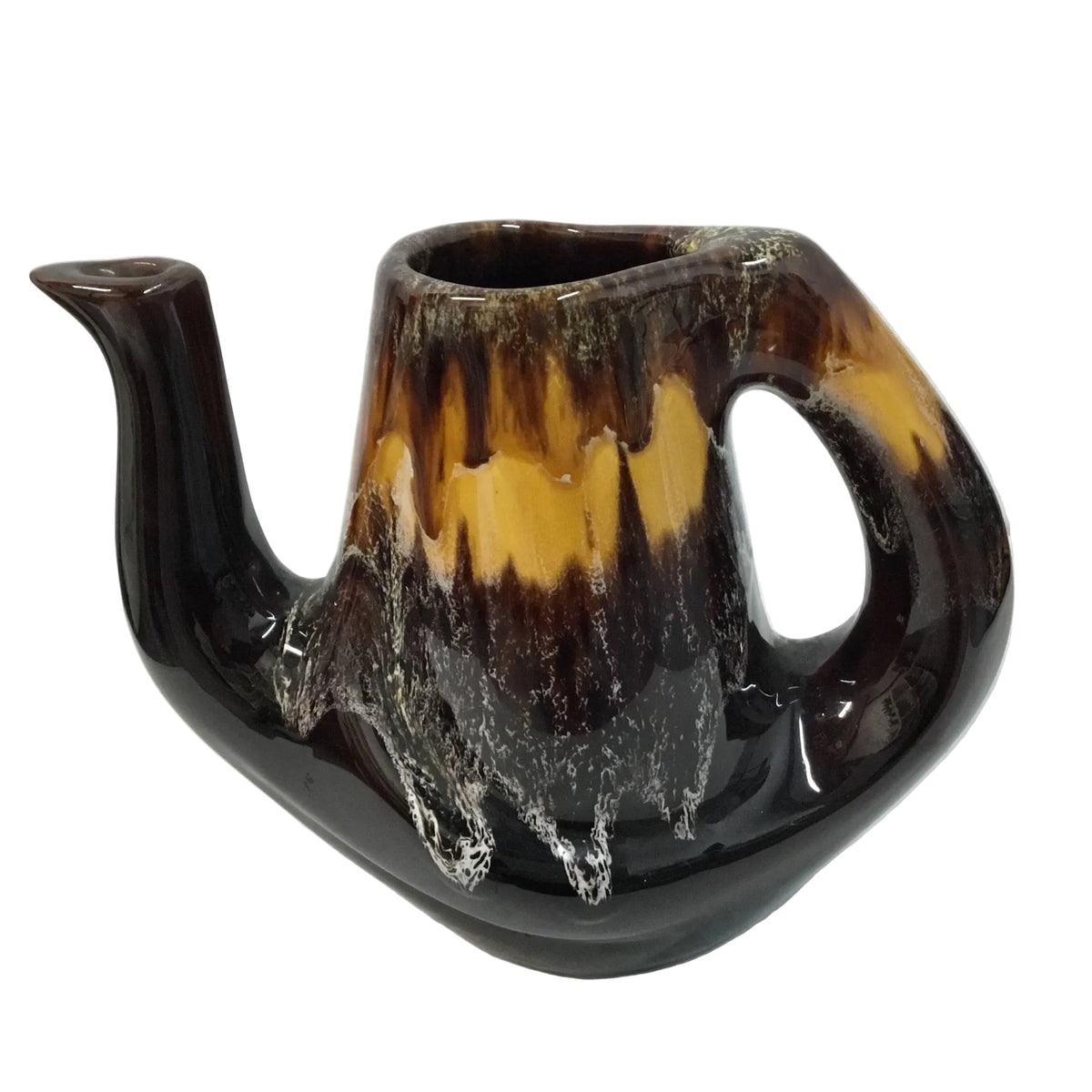 Antiques & Found Objects: Vintage Brown and Yellow Pitcher by Bella Cucina – Antiques & Found Objects: vessel