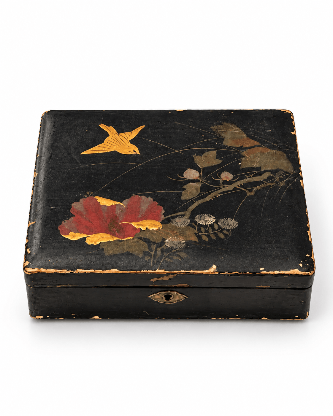 Antiques & Found Objects: Vintage Hand-Painted Lacquer Box by Bella Cucina – Antiques & Found Objects: Decor