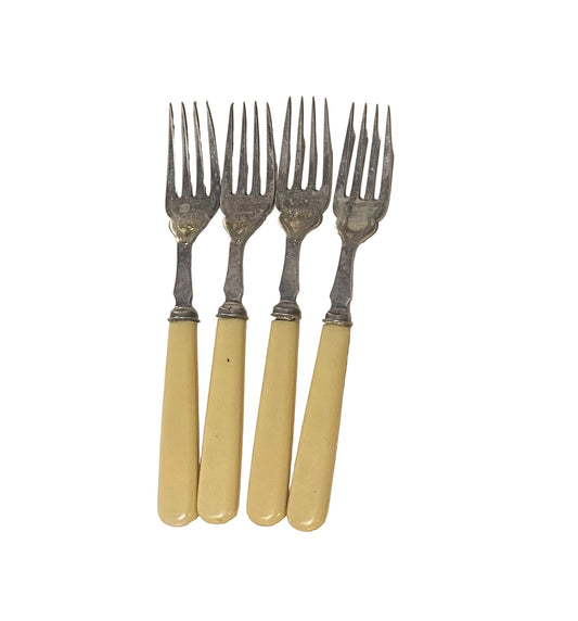 Set of four vintage Italian forks at Bella Cucina in Atlanta