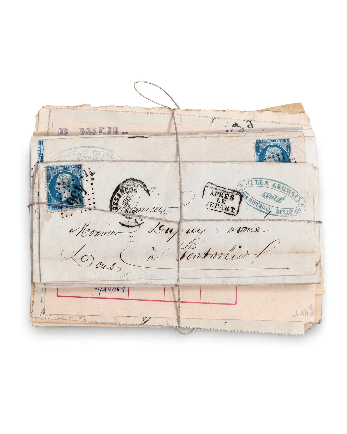 Antiques & Found Objects: Vintage Postcard/Letter Bundle by Bella Cucina – Antiques & Found Objects: Letters