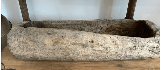 Antiques & Found Objects: Wood artifact sculpture vessel by Bella Cucina – Antiques & Found Objects: Pedestal