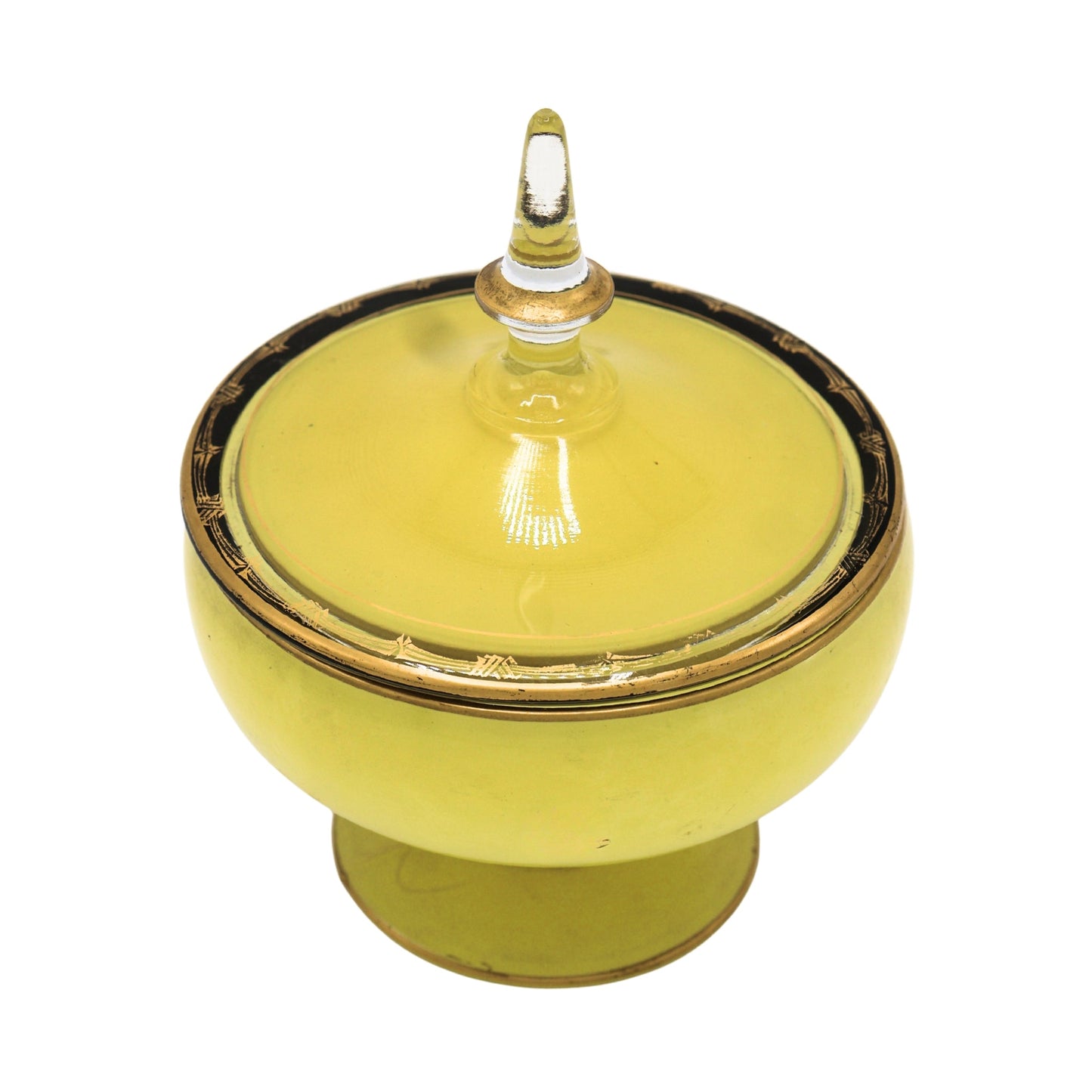Antiques & Found Objects: Yellow Vintage Candy Jar by Bella Cucina – Antiques & Found Objects: Candy Jar