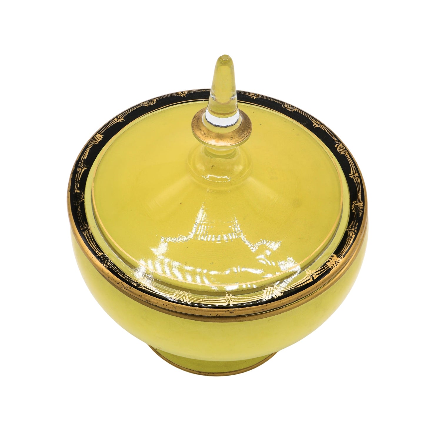 Antiques & Found Objects: Yellow Vintage Candy Jar by Bella Cucina – Antiques & Found Objects: Candy Jar