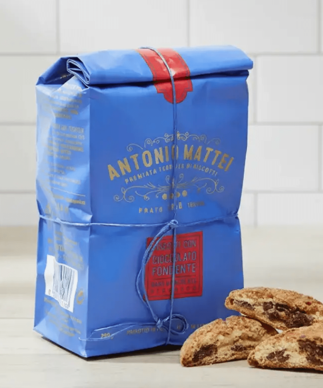 Antonio Mattei Dark Chocolate Biscotti by Bella Cucina – sweet cookies