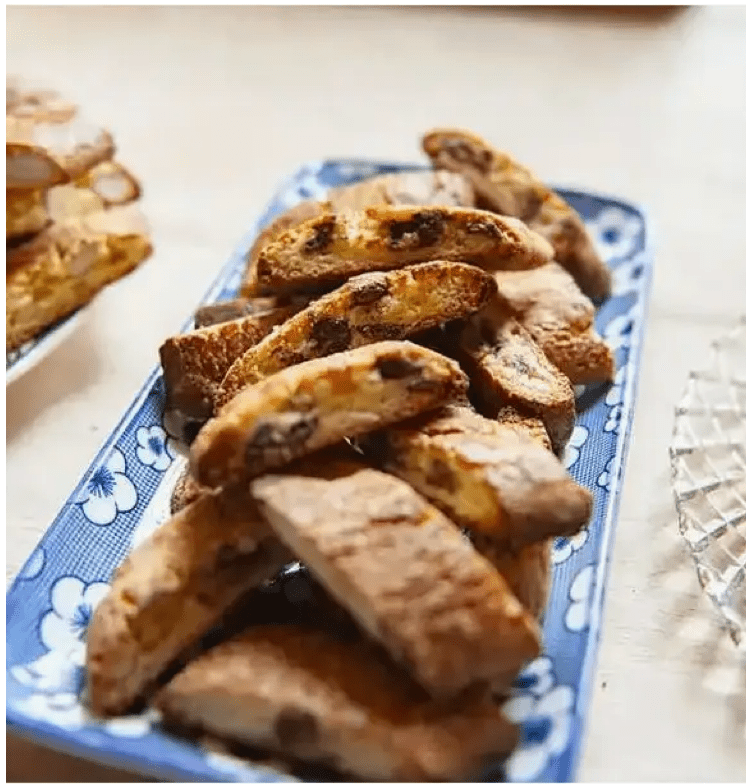 Antonio Mattei Dark Chocolate Biscotti by Bella Cucina – sweet cookies