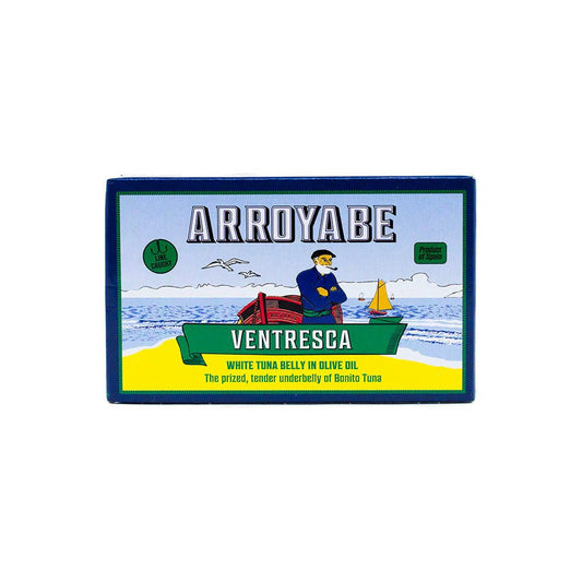 Arroyabe Ventresca White Tuna Belly in Olive Oil by Bella Cucina – Antipasti: Tinned Fish