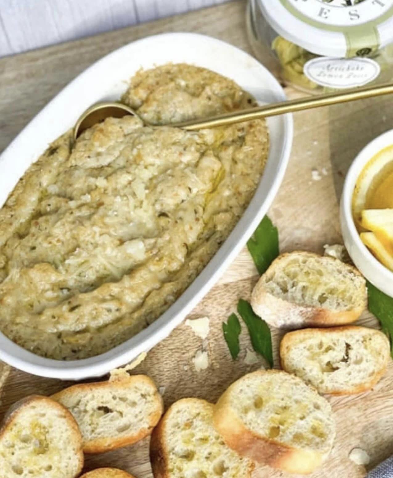 Balsa Wood Artichoke Dip Baker Gift by Bella Cucina – Artful Food Gifts