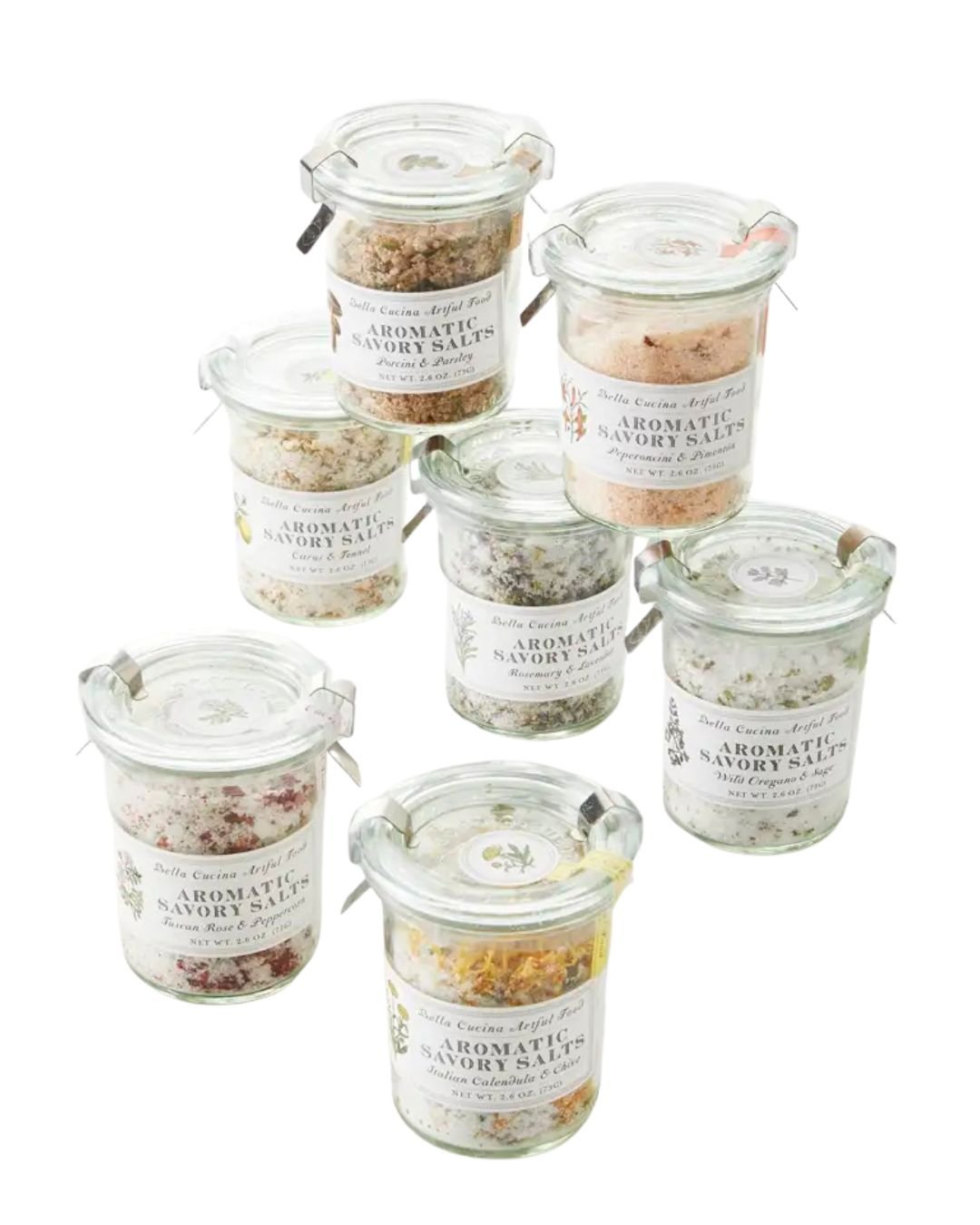 Bella Cucina Aromatic Savory Salt Sampler - The Full Collection by Bella Cucina – Savory Salts