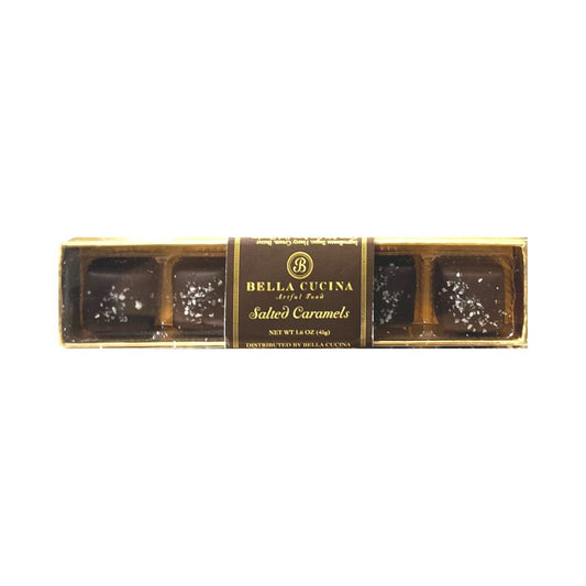 Bella Cucina - Bella Cucina Dark Chocolate Salted Caramels - SOFI Award Winner 2024! - 
