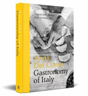 Cover of Gastronomy of Italy by Anna Del Conte at Bella Cucina in Atlanta