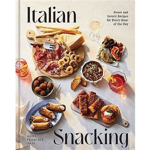 Books: Italian Snacking by Anna Francese Gass by Bella Cucina –