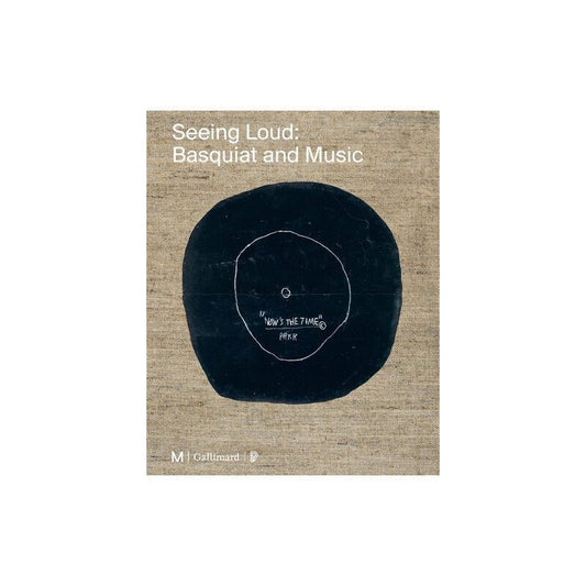 Cover of Seeing Loud: Basquiat and Music, published by Gallimard, at Bella Cucina in Atlanta