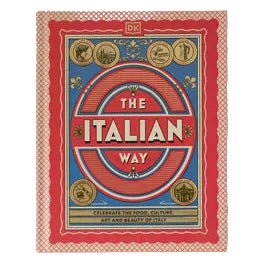 Cover of The Italian Way, published by DK, at Bella Cucina in Atlanta