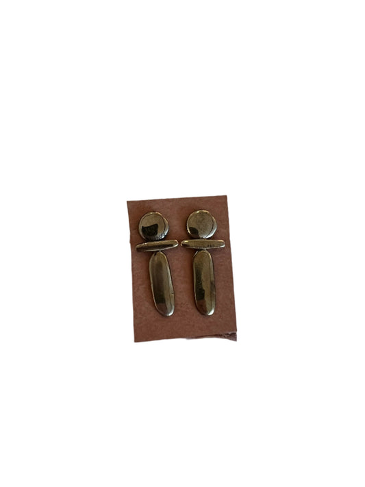 Bella Cucina - Brass Earrings - 