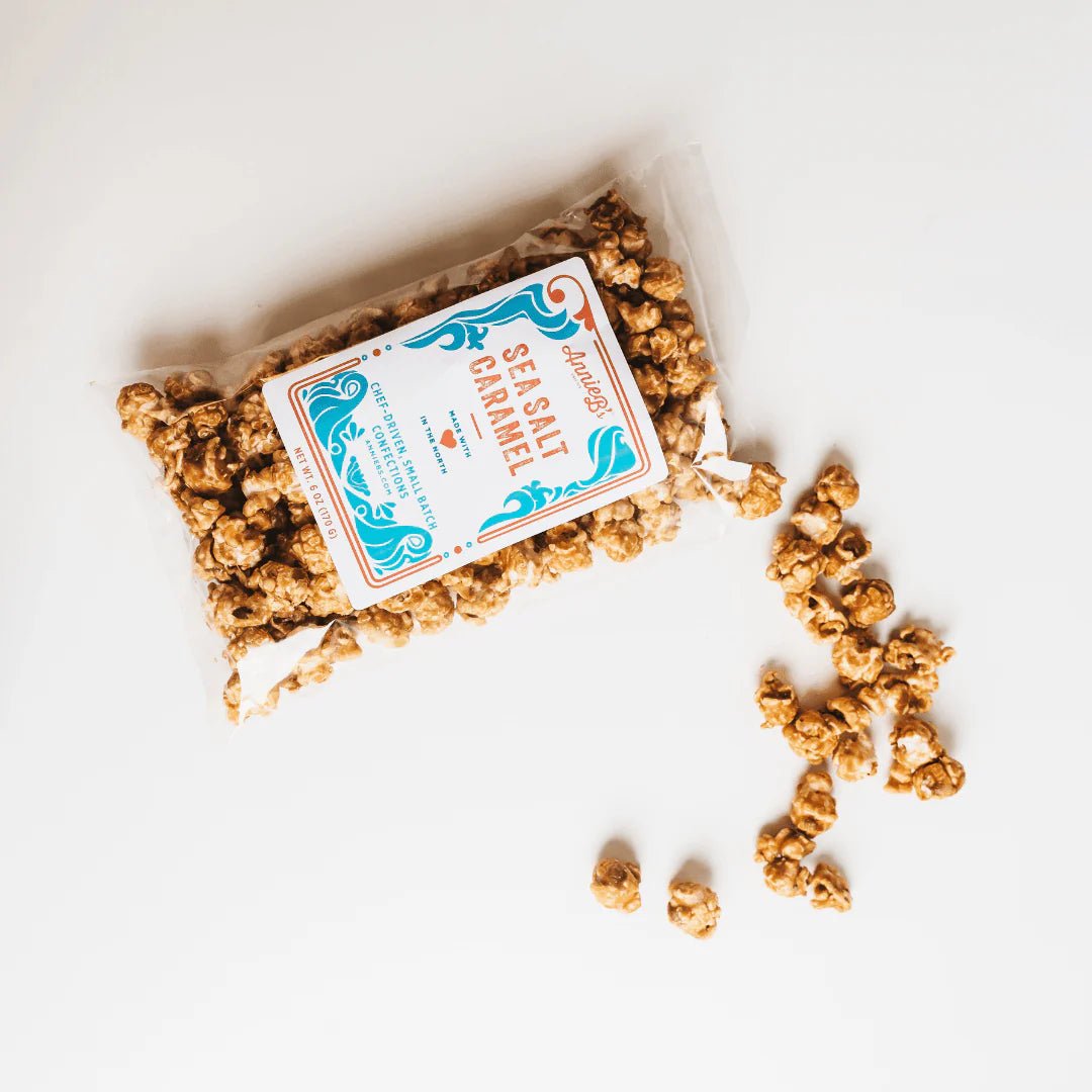 Bella Cucina - Candy: Annie B’s: Sea Salt Caramel Popcorn - 