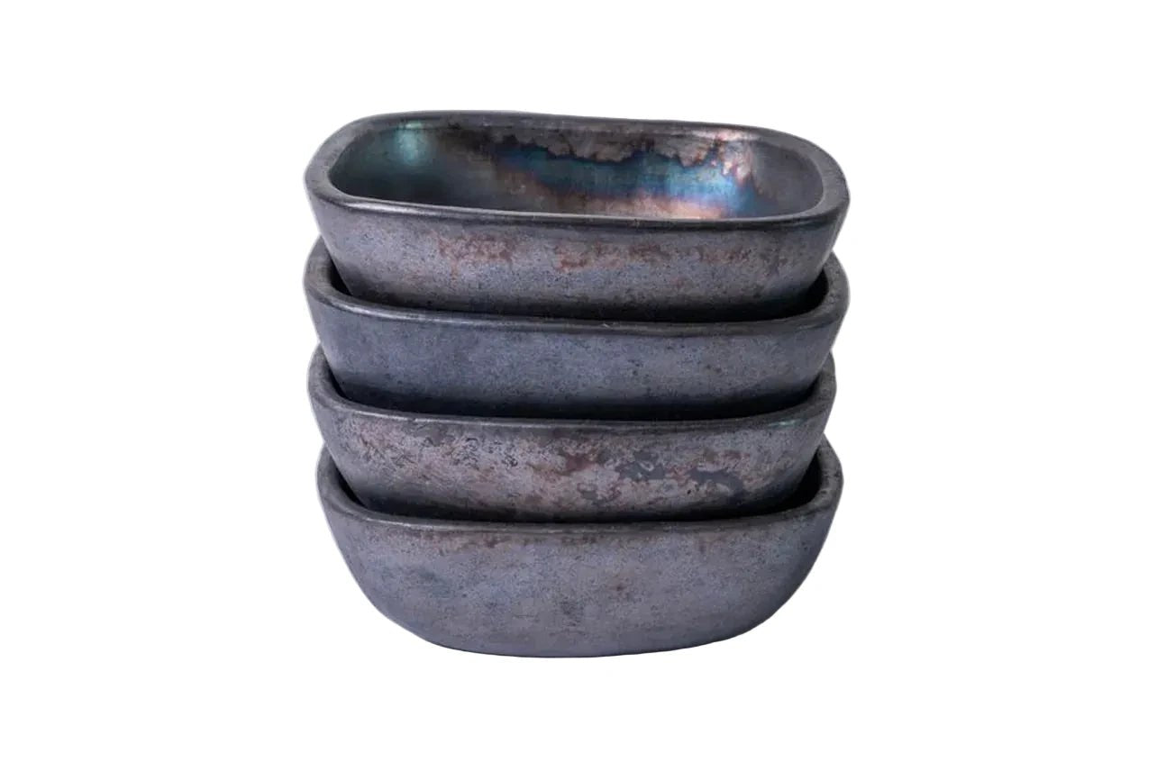 Ceramics: Black Clay Pottery Serving Dishes by Bella Cucina – Servingware