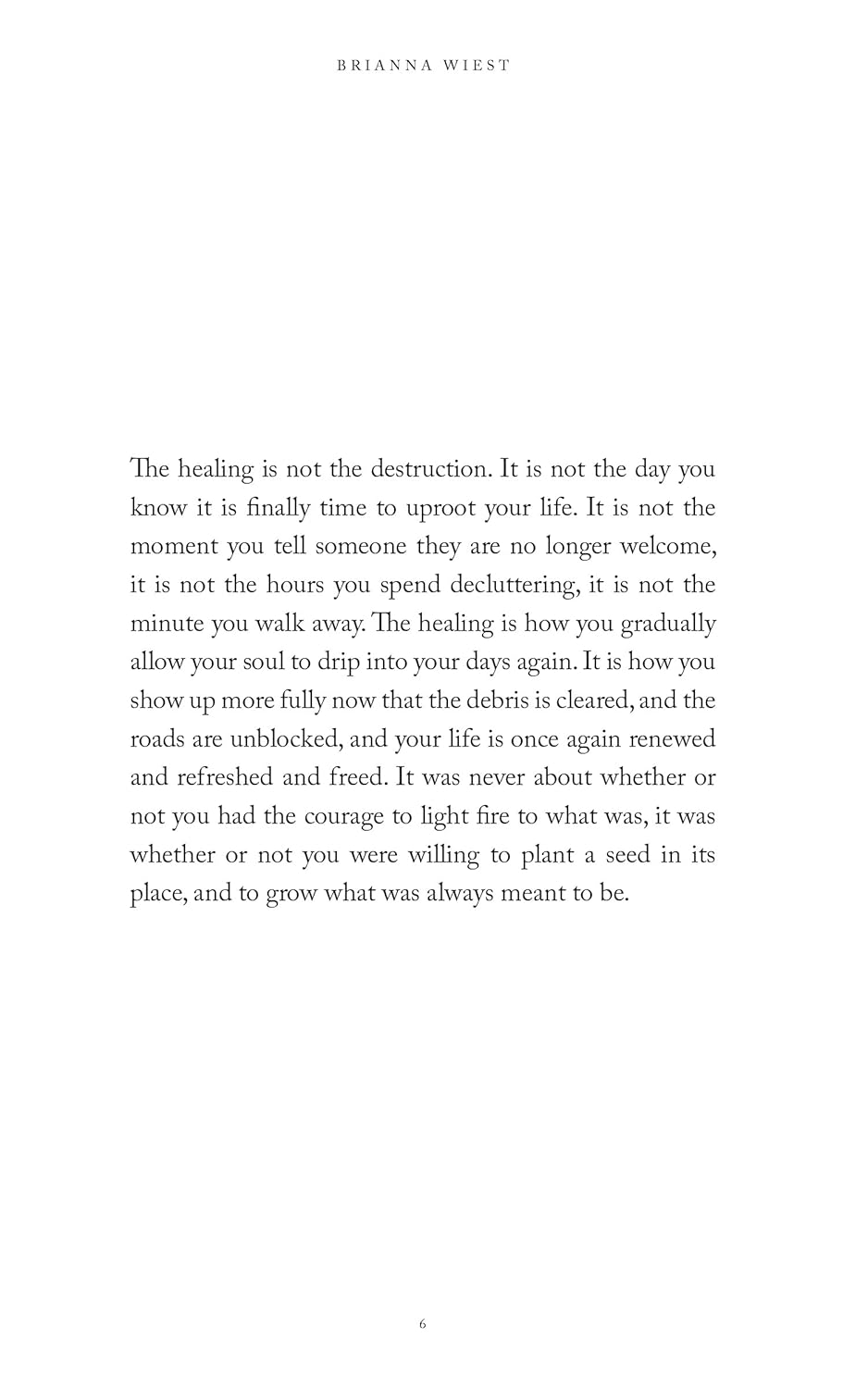 Ceremony: Poetry & Prose by Brianna Wiest by Bella Cucina – Books