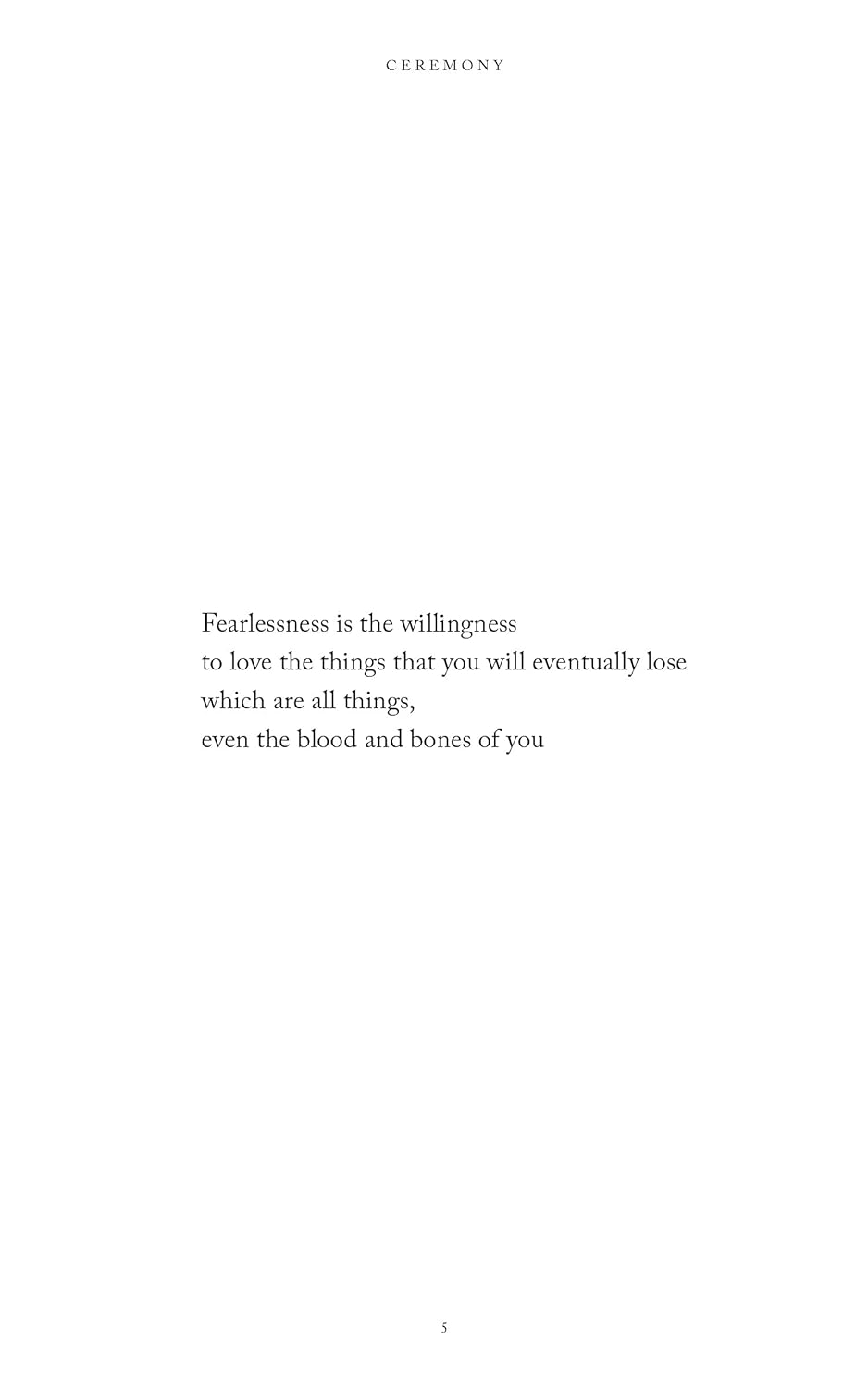 Ceremony: Poetry & Prose by Brianna Wiest by Bella Cucina – Books